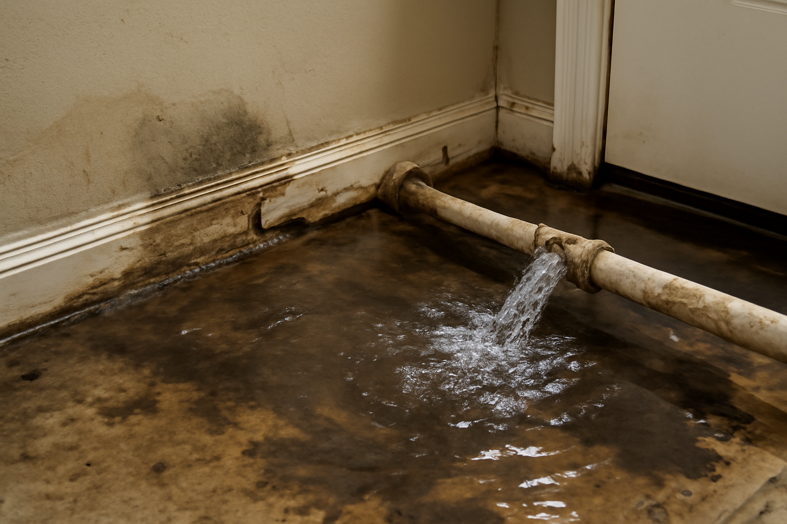 Broken Pipe Water Removal in Old Forge, PA