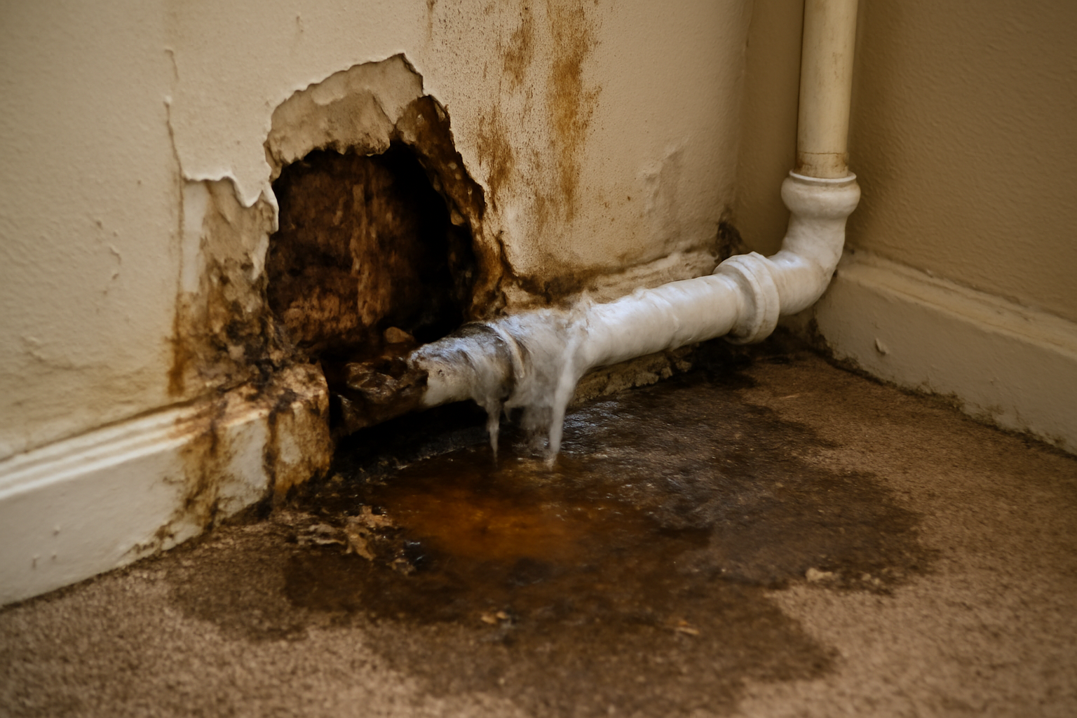 Frozen Pipe Water Removal in Fogelsville, PA