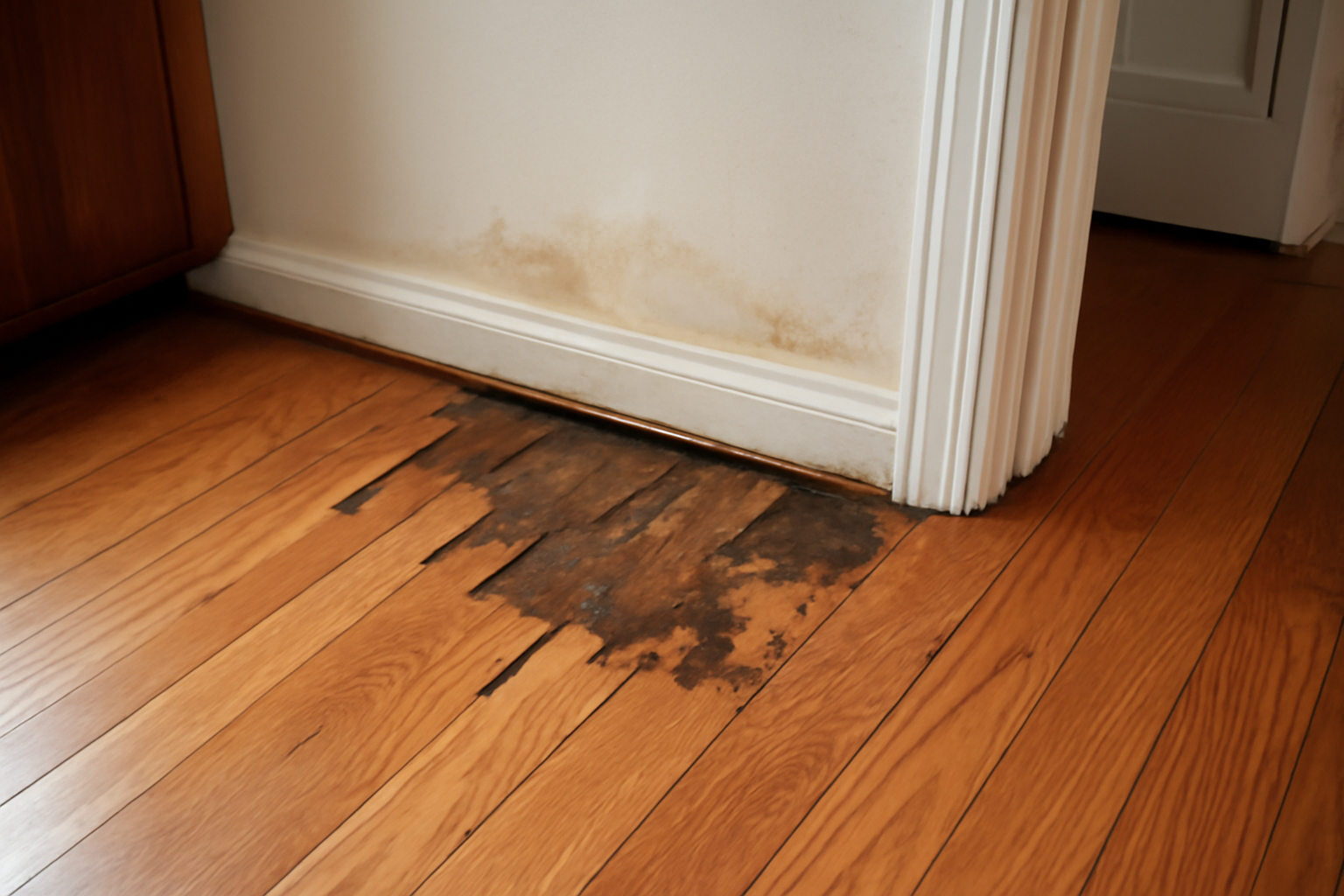 Hardwood Floor Water Damage Repair in Blairstown, NJ