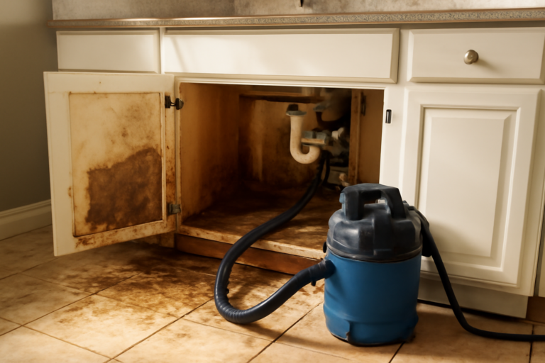 Under Sink Water Extraction